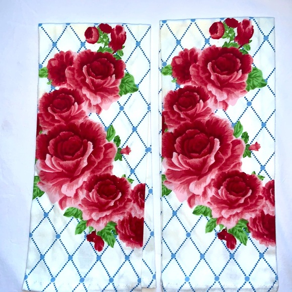 The Pioneer Woman Other - Two Pioneer Woman Heritage Floral Kitchen Towels NWOT